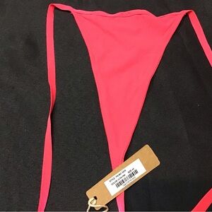 Skims NWT Ultra Pink Micro Thong  (PN-MIC-0439